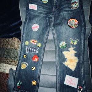 KanCan Blue Straight Leg Jeans Classic Fit